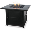 Blue Rhino - LP Gas Outdoor Firebowl with Slate Tile Mantel